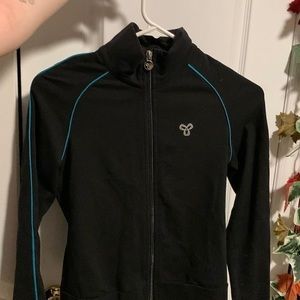 TNA define slim zip-up sweater